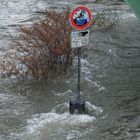 Das Wasser zieht sich zurück