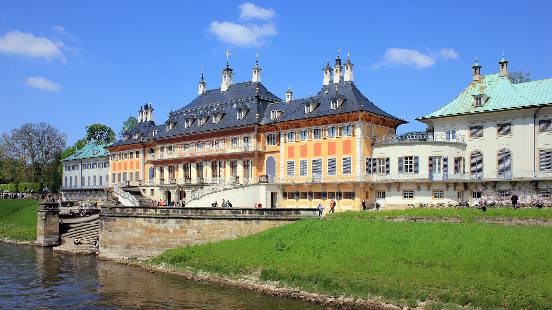 Das Wasserpalais in Pillnitz