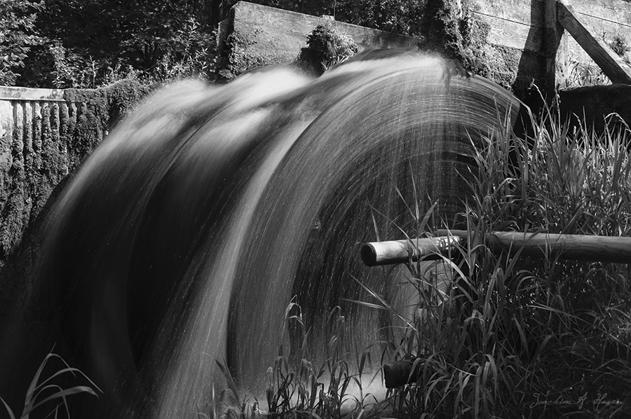 Das Wasserrad bei Egloffstein