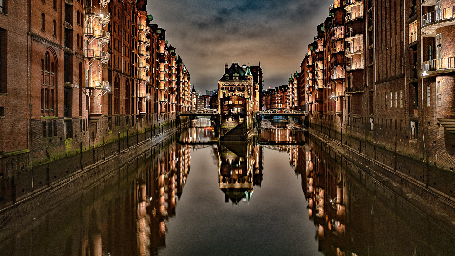 Das Wasserschloss in der Hafencity