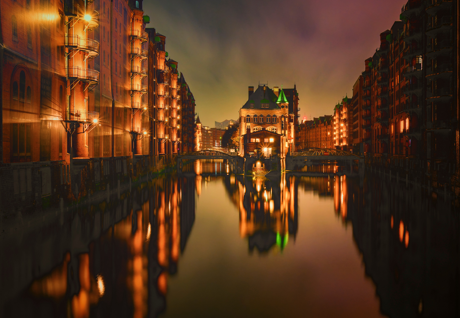 Das Wasserschloss in der Speicherstadt