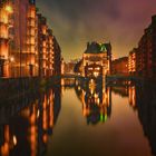 Das Wasserschloss in der Speicherstadt