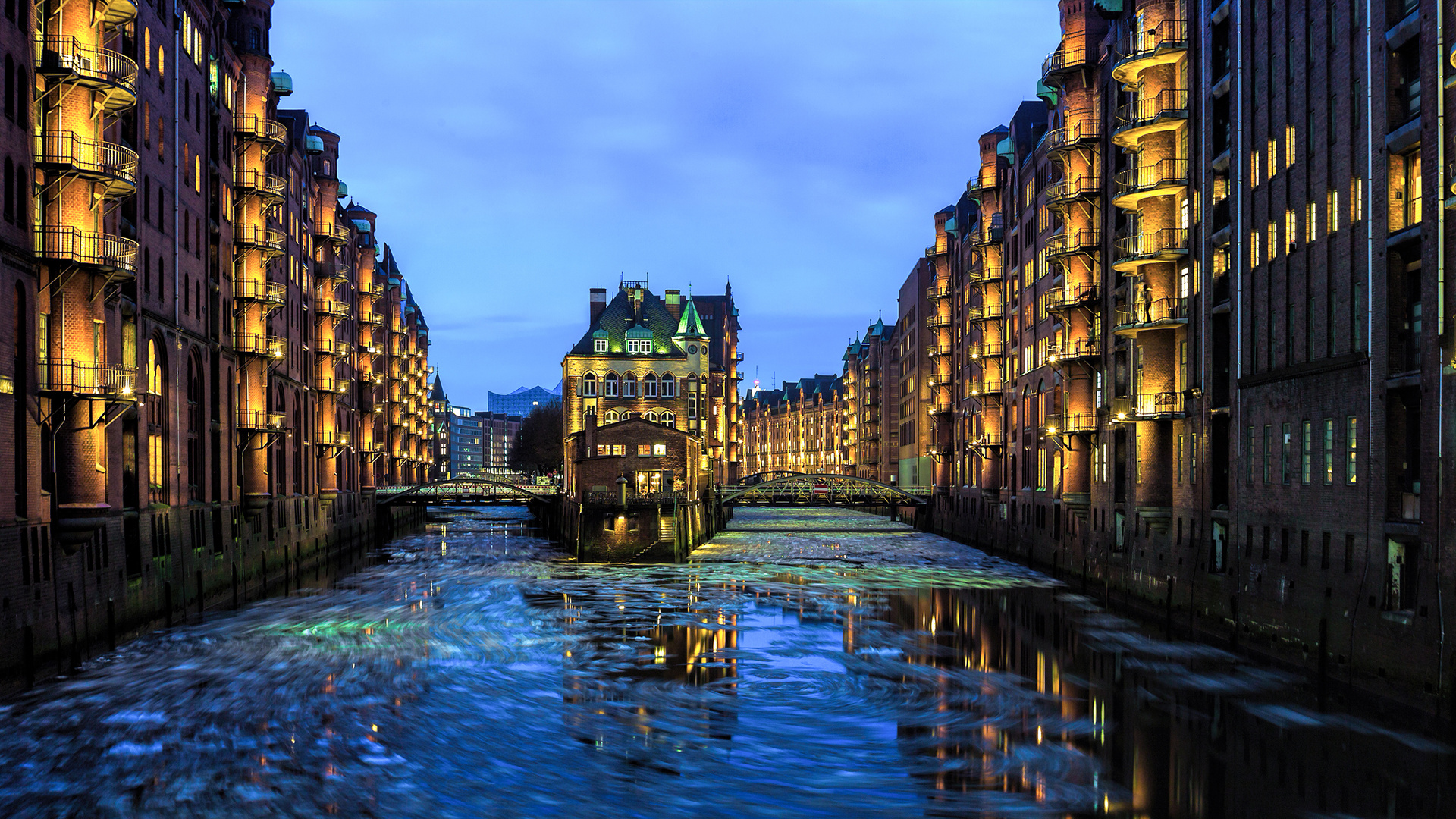 Das Wasserschloss in der Speicherstadt