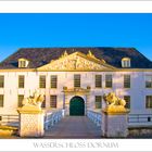 Das Wasserschloss in Dornum (Ostfriesland)