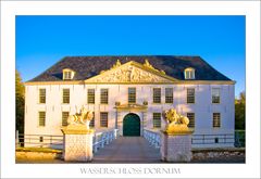 Das Wasserschloss in Dornum (Ostfriesland)