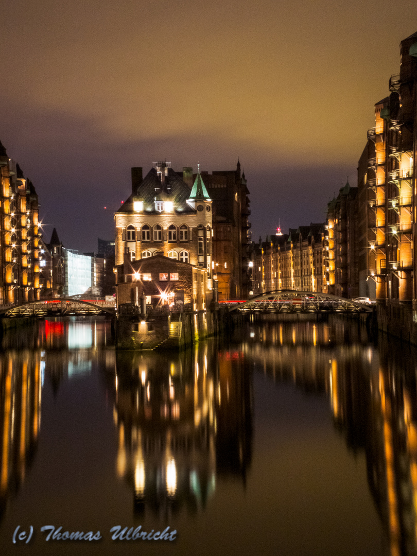 Das Wasserschloss in Hamburg