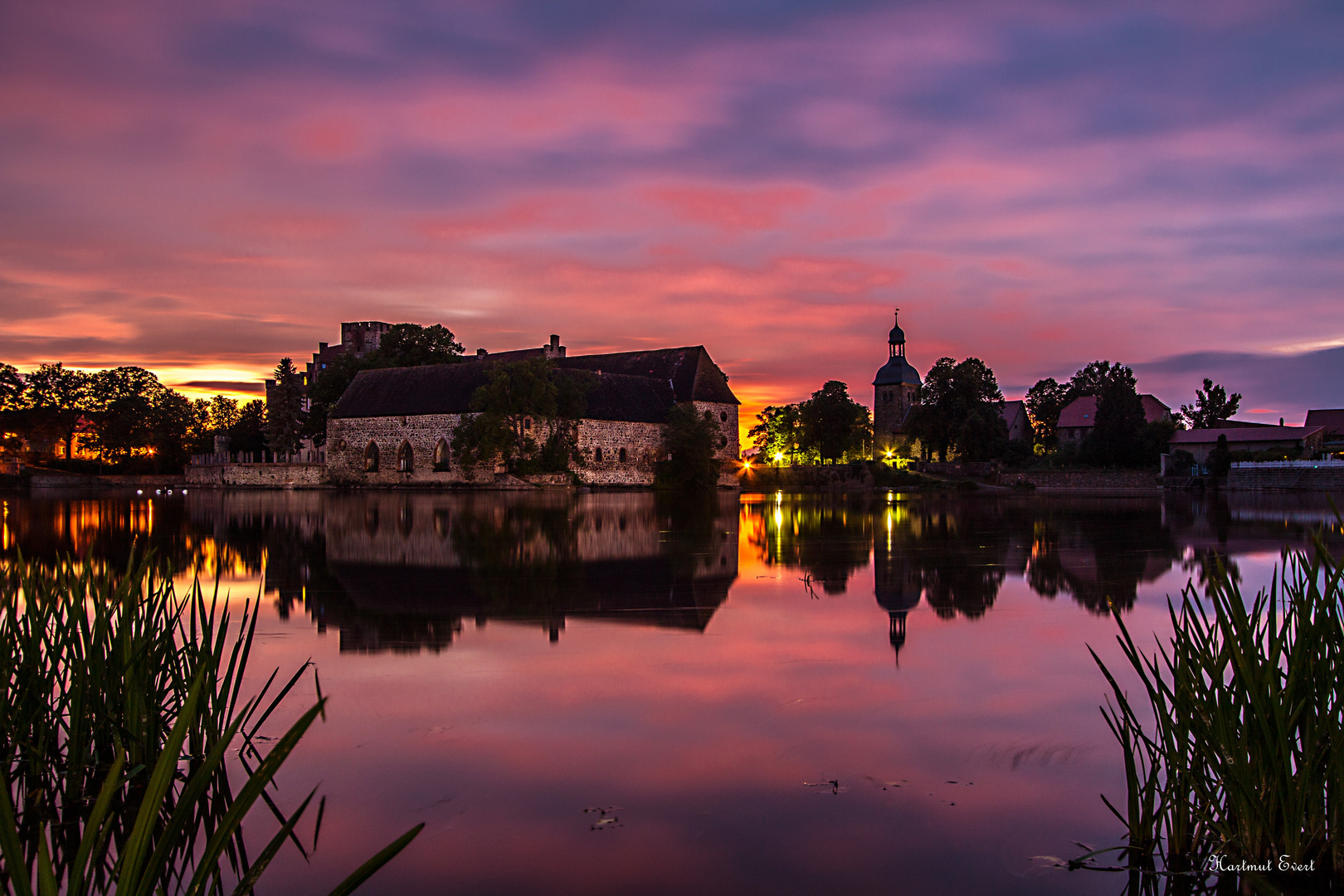 Das Wasserschloss von Flechtingen