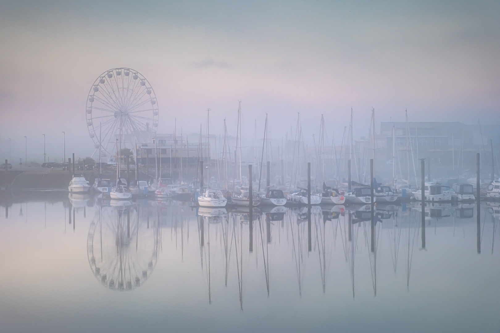 Das Watteneye im Nebel