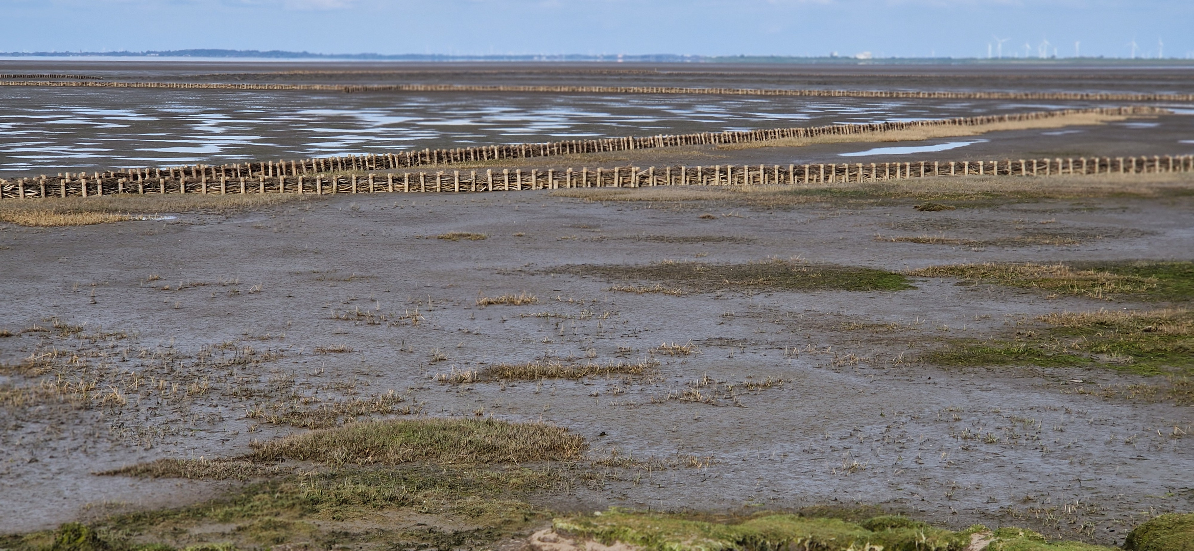 Das Wattenmeer an der Nordsee 