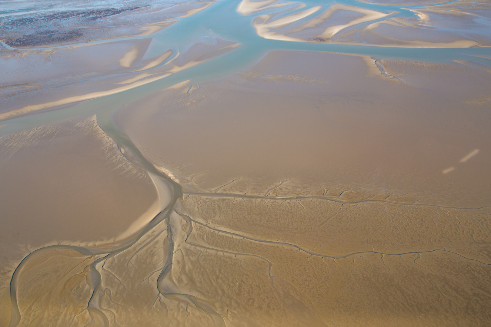 Das Wattenmeer aus der Vogelperspektive