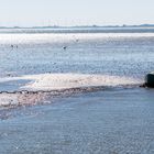 Das Wattenmeer bei Ebbe