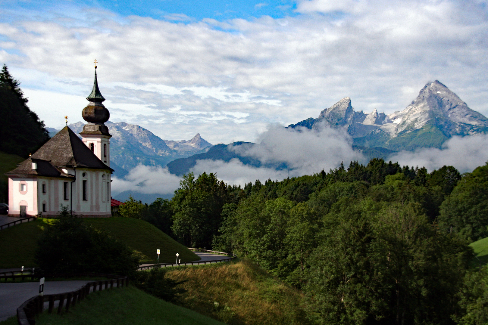 Das Watzmann Bergmassiv