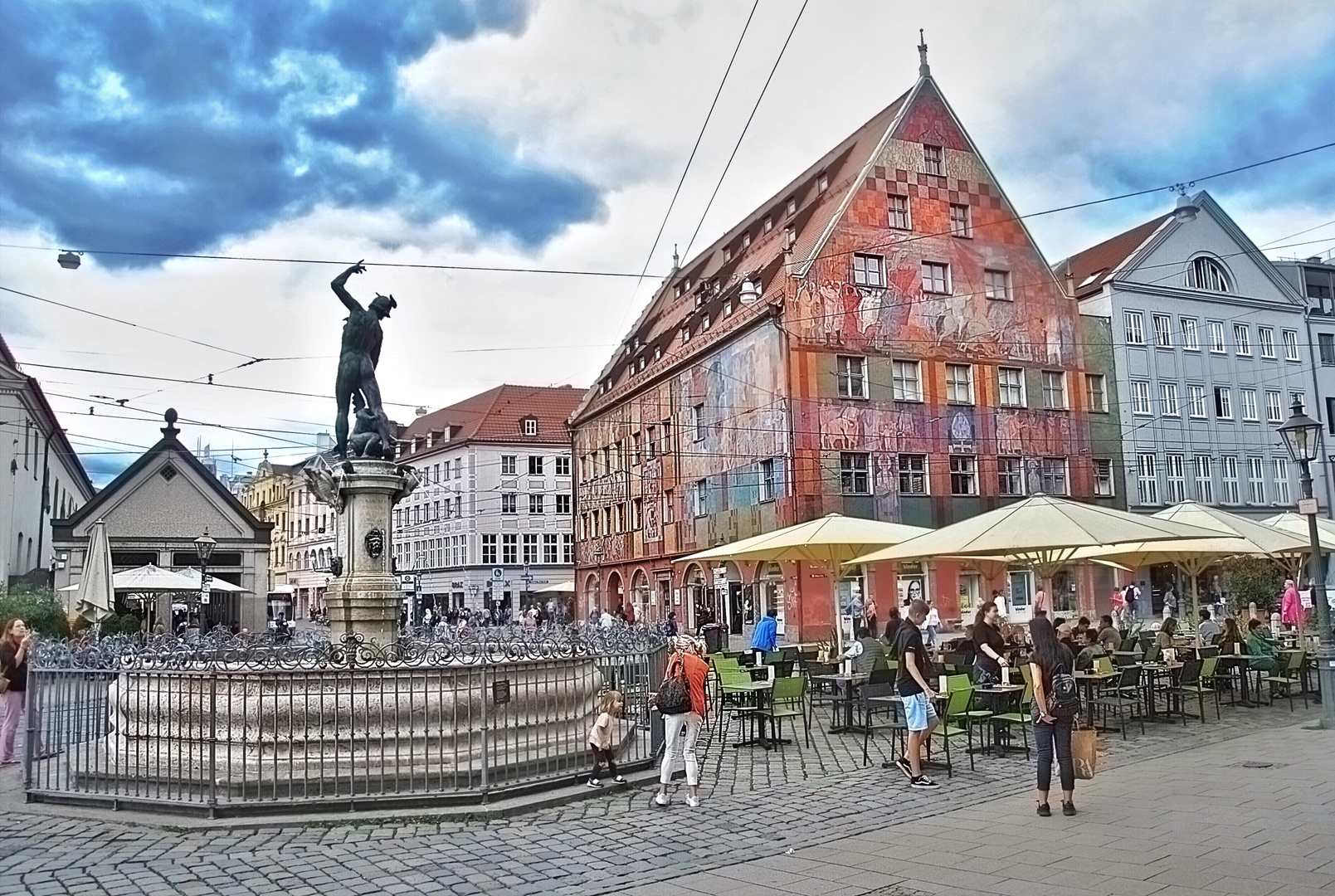 Das Weberhaus in Augsburg 