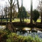 Das Wehr der Geislede am Alten Friedhof 