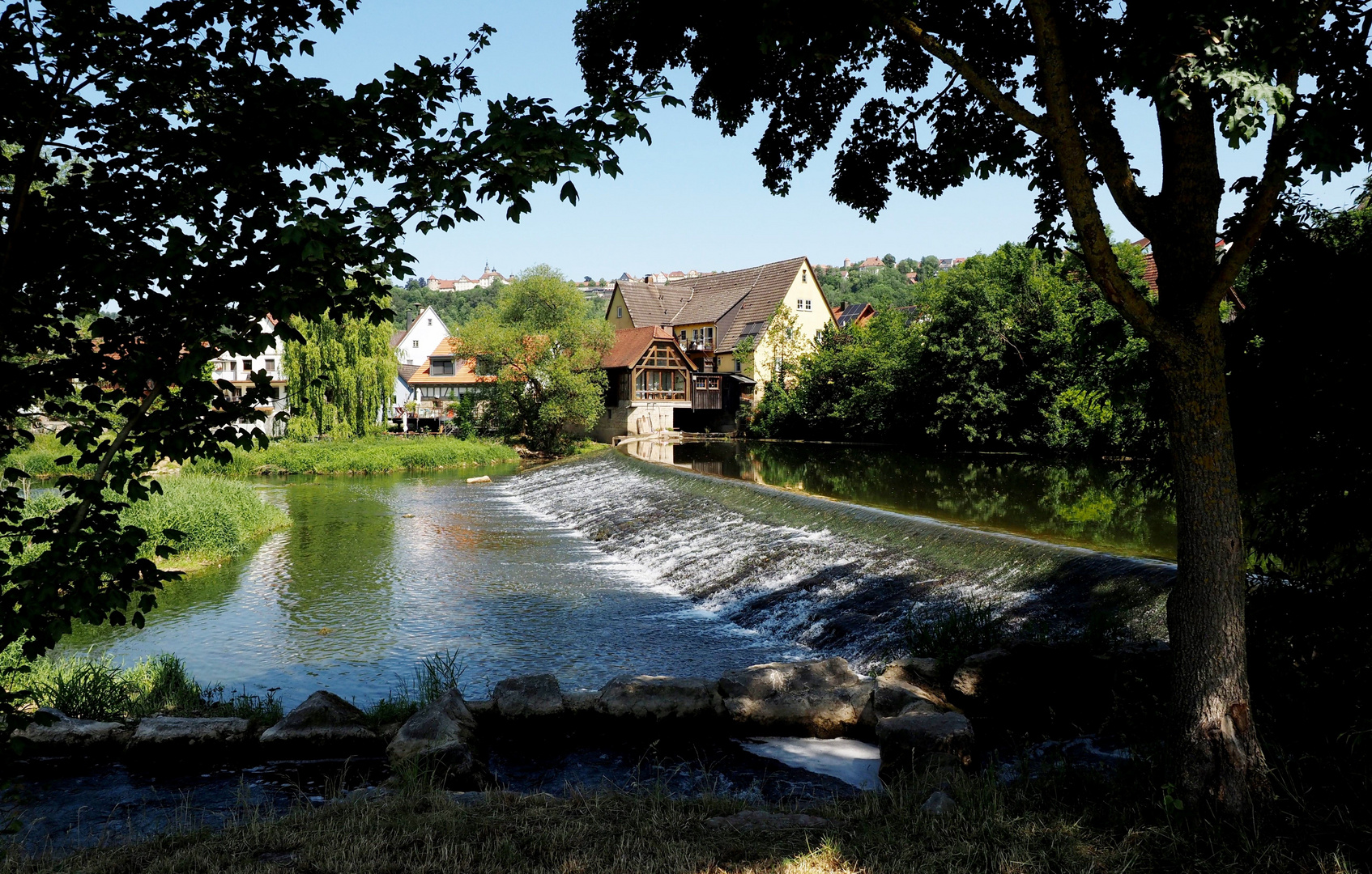 Das Wehr der Mosesmühle