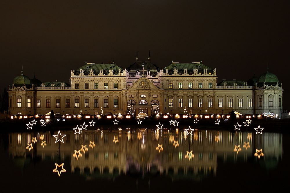 Das weihnachtliche Belvedere