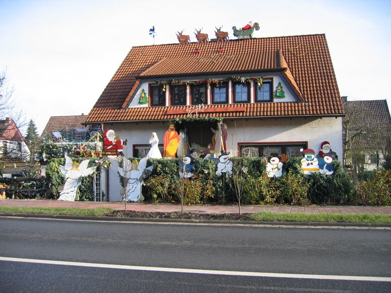 Das weihnachtliche Haus