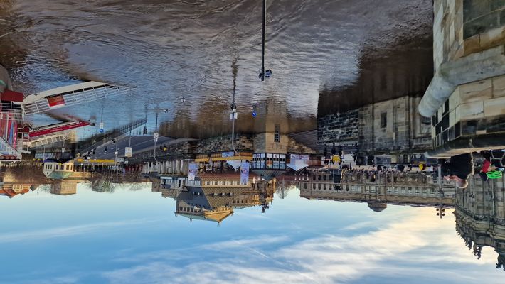 Das Weihnachtshochwasser 2023 in Dresden