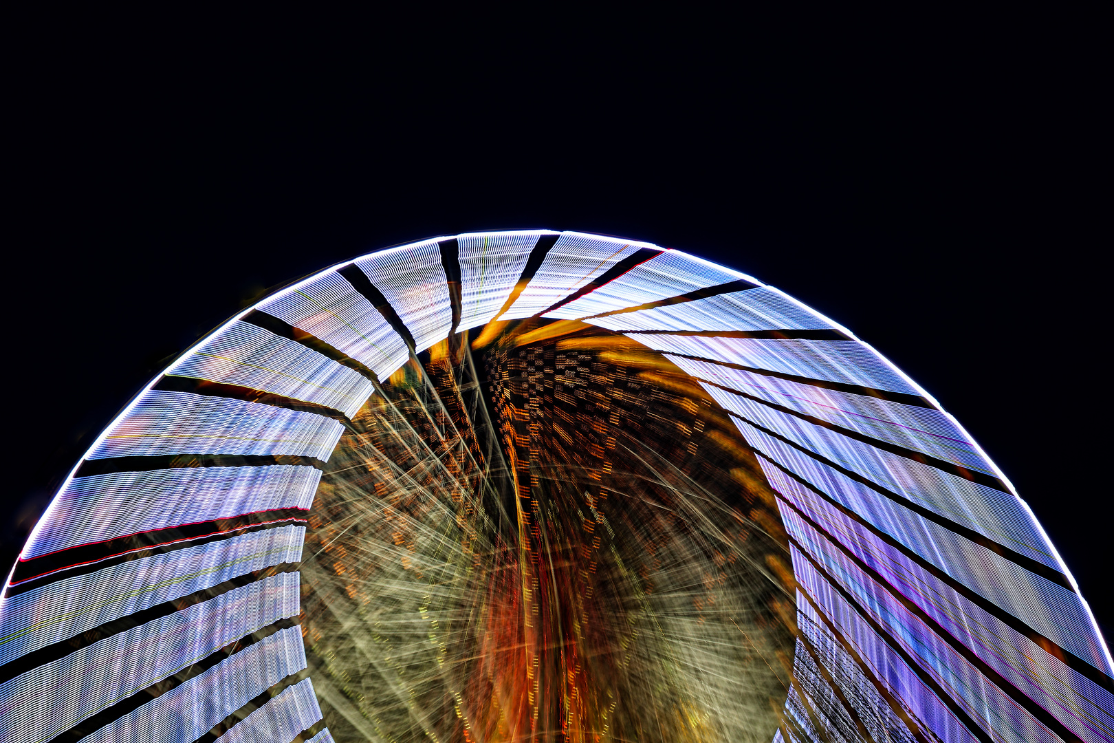 Das Weihnachtsriesenrad ...