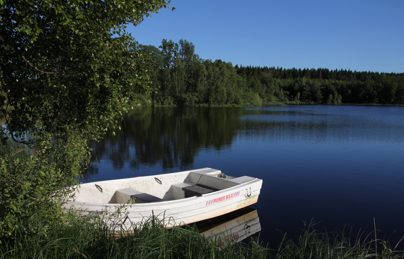 Das weiße Boot ...