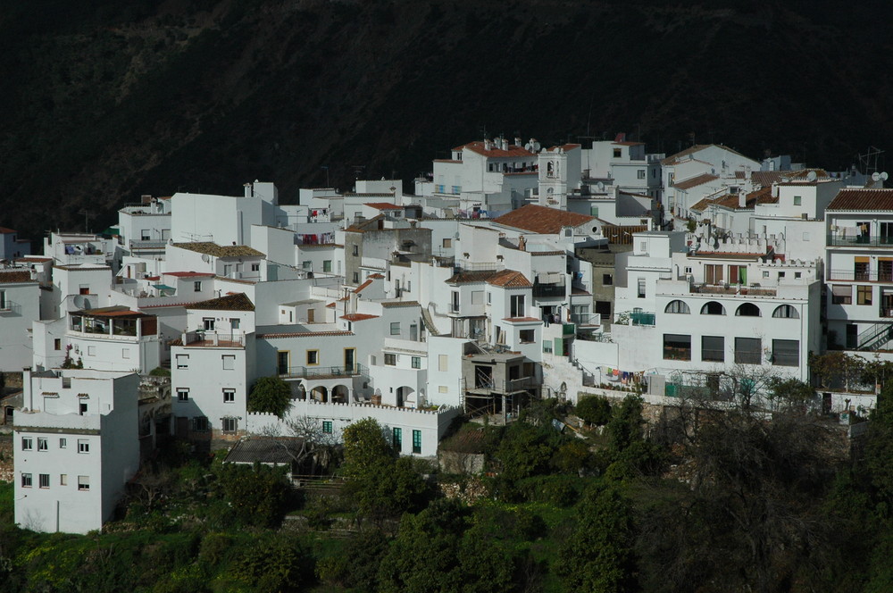 das weiße Dorf Istan (bei Marbella, Spanien)