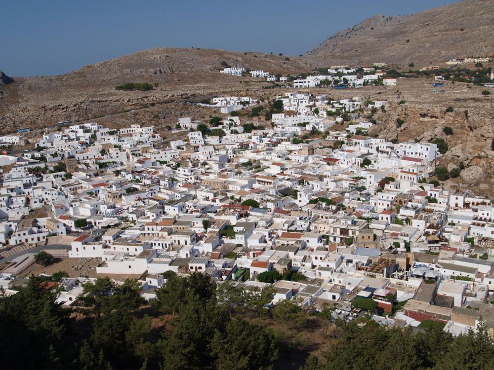 Das weiße Dorf Lindos