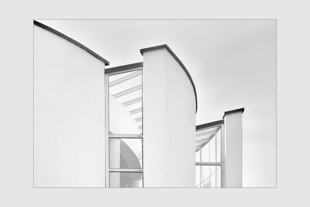" das weiße Haus " Foto & Bild | architektur, fotokunst, monochrome