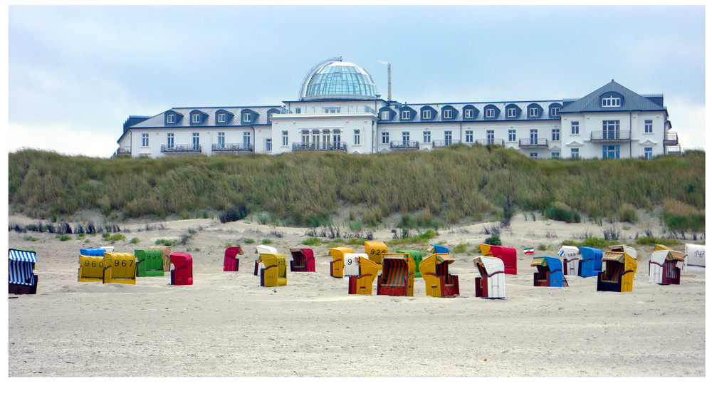 Das "Weiße Schloss am Meer"