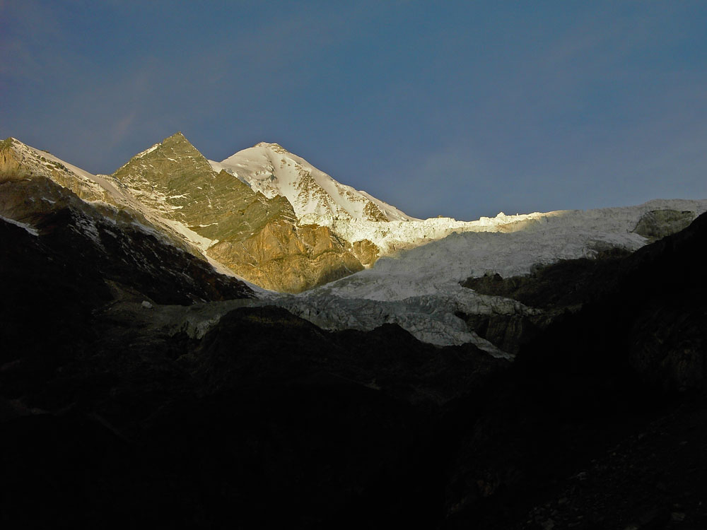 Das Weißhorn im Wallis