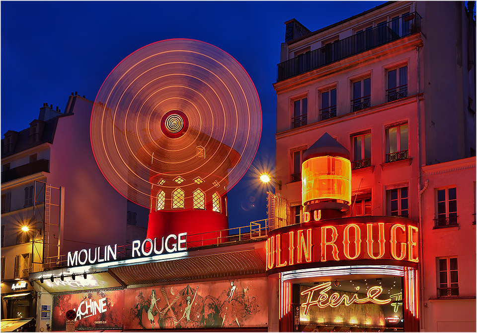 Das weltberühmte Moulin Rouge