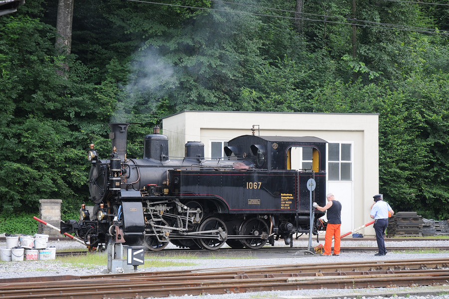 Das Wendemanöver in Giswil 1/2 - HG 3/3 Nr. 1067 JG 1910