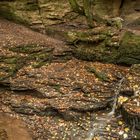 Das Werk des Wassers über Jahrhunderte