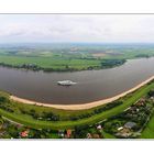 das Weserpanorama (Luftbildpanorama, aerial panorama)