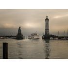 Das Wetter in Lindau : diesig