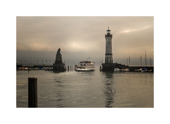 Das Wetter in Lindau : diesig