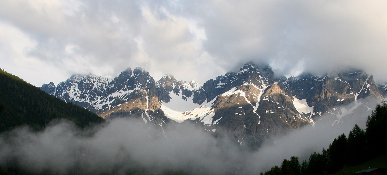 Das Wetter ist launisch! In den Unterengadiner Dolomiten