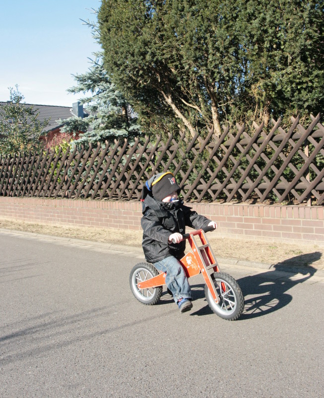 Das Wetter muß man nutzen