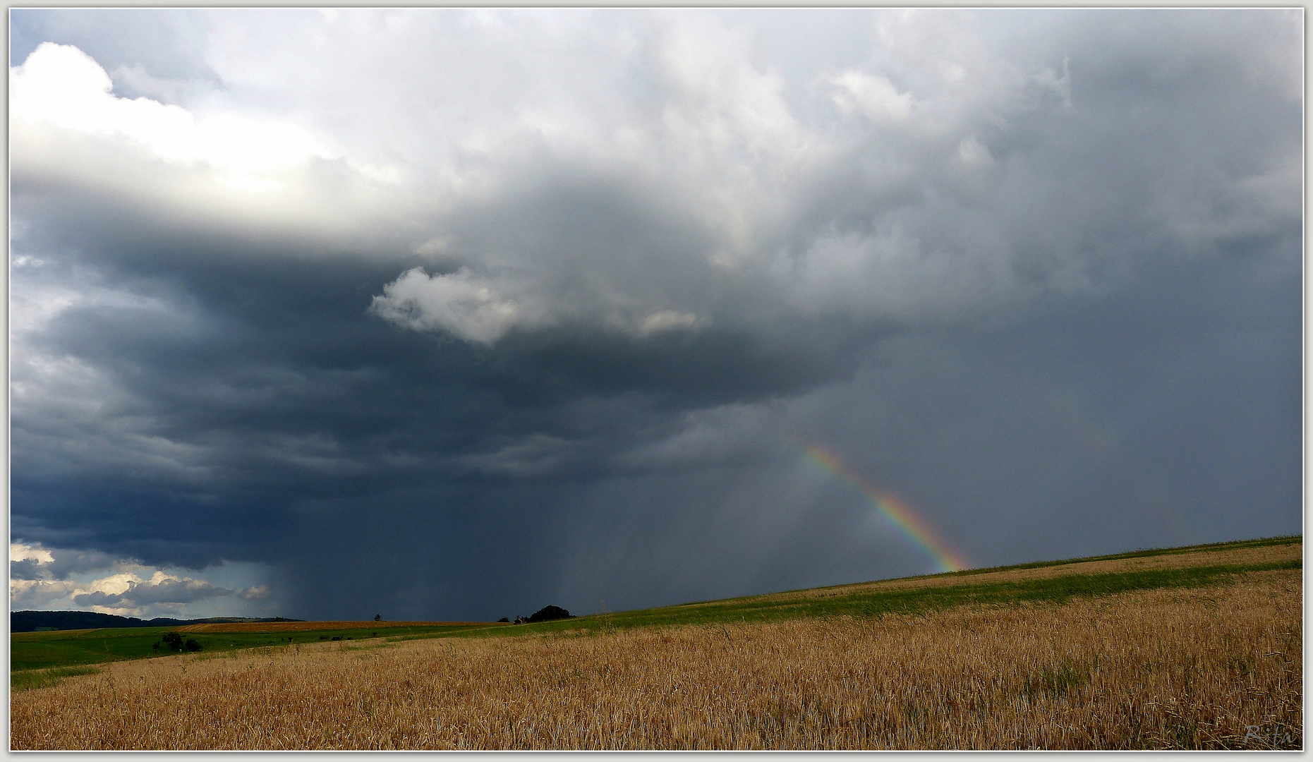 das Wetter von gestern...