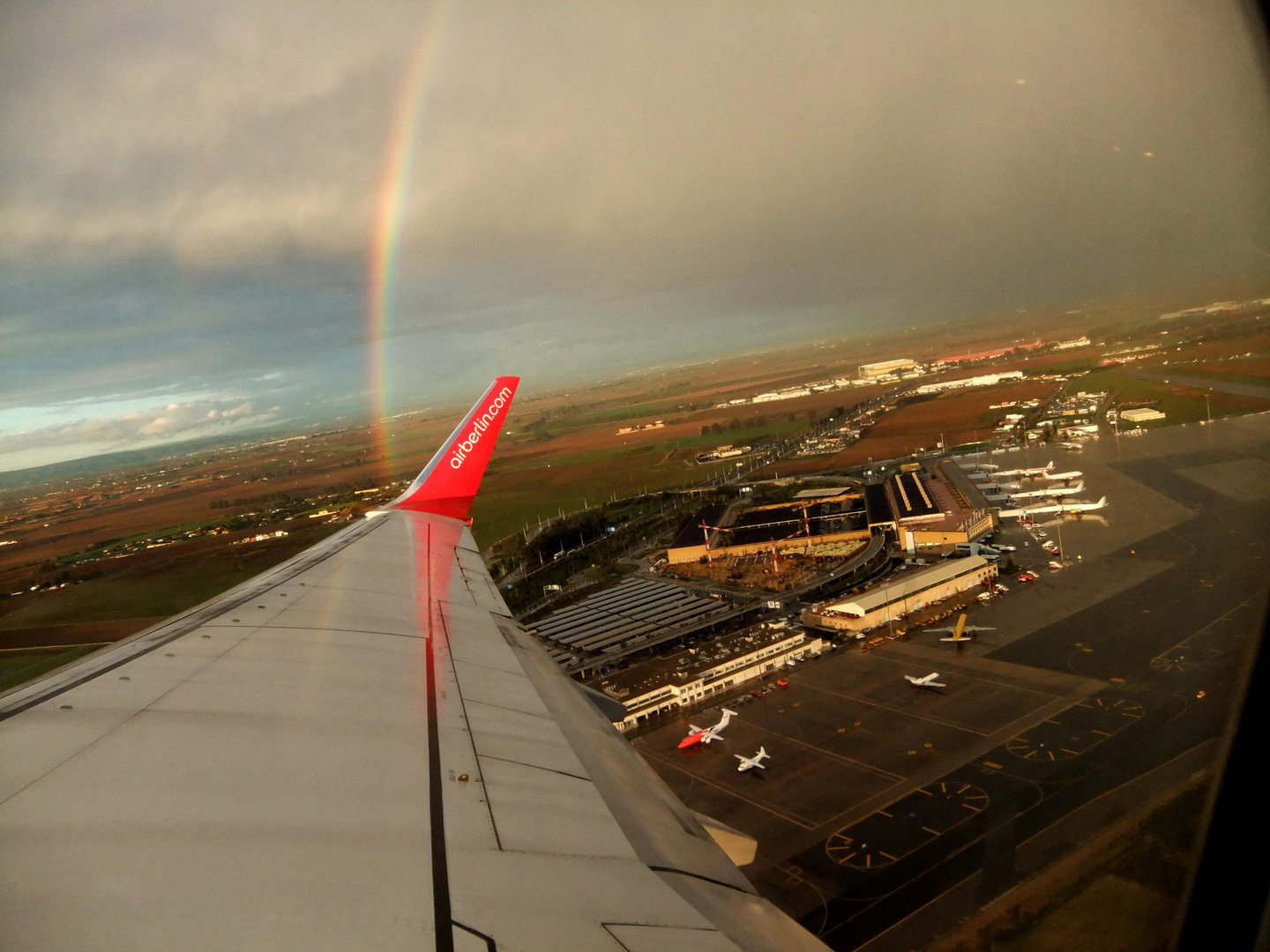 Das Wetter wurde präsentiert von Air Berlin... N24 hatte Recht ;-)