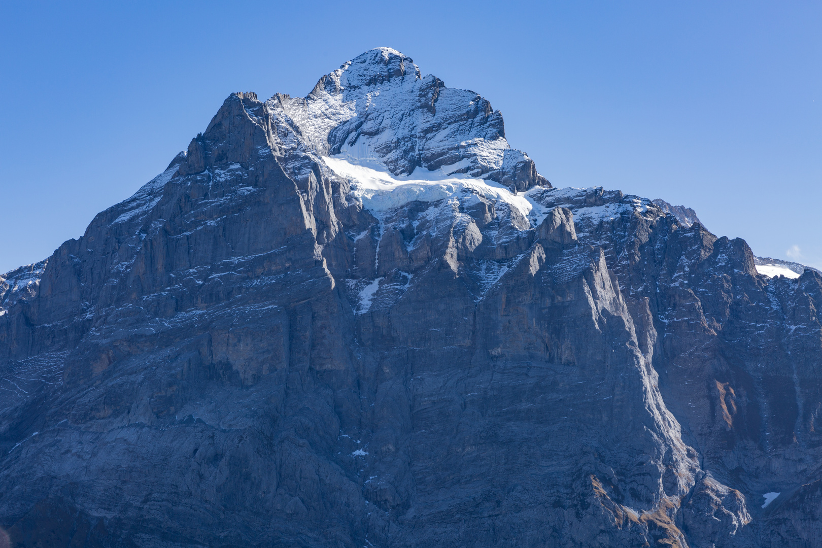 Das Wetterhorn (3690 m.ü.M.)...