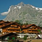 Das Wetterhorn im Berner Oberland