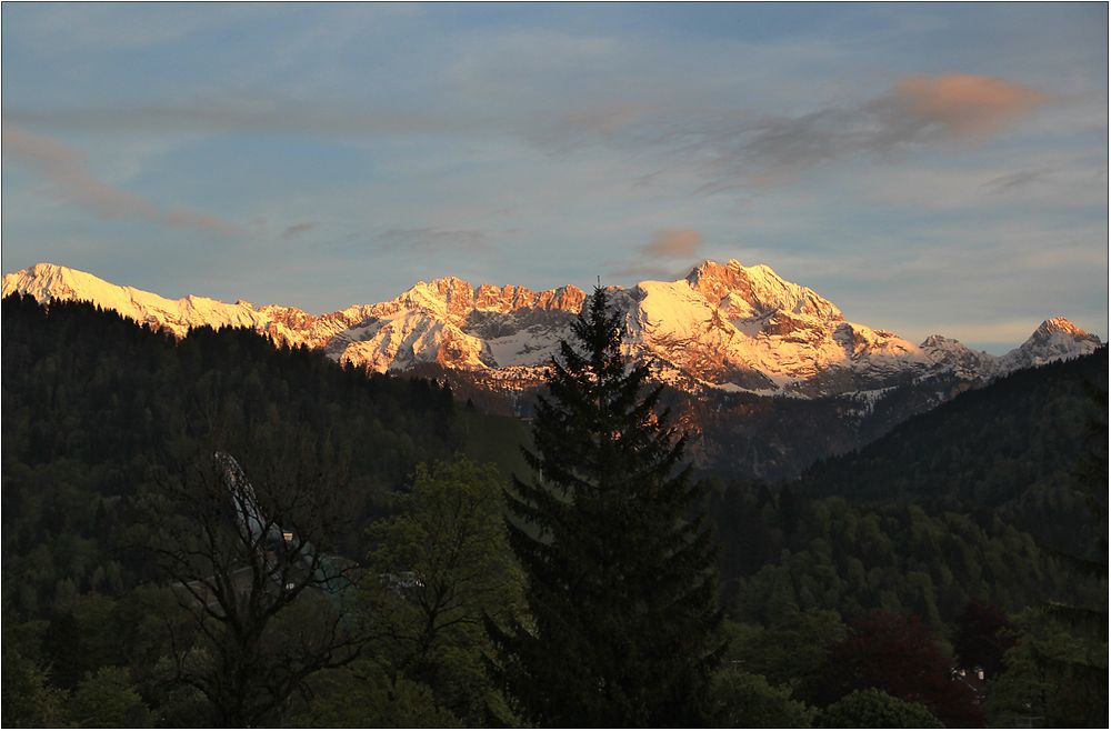 Das Wettersteingebirge ...