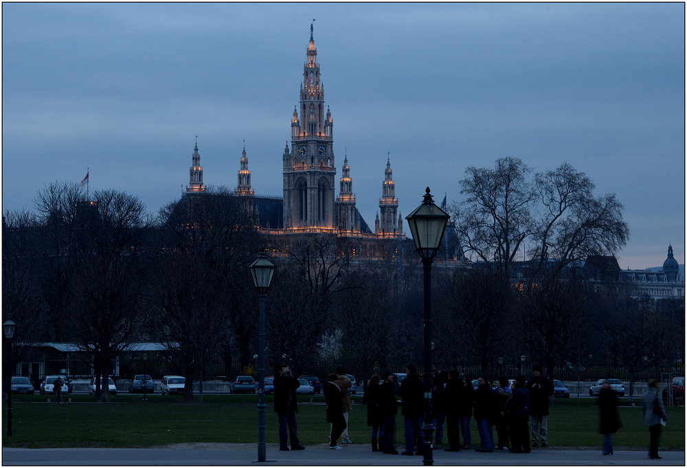 ... das Wiener Rathaus ...