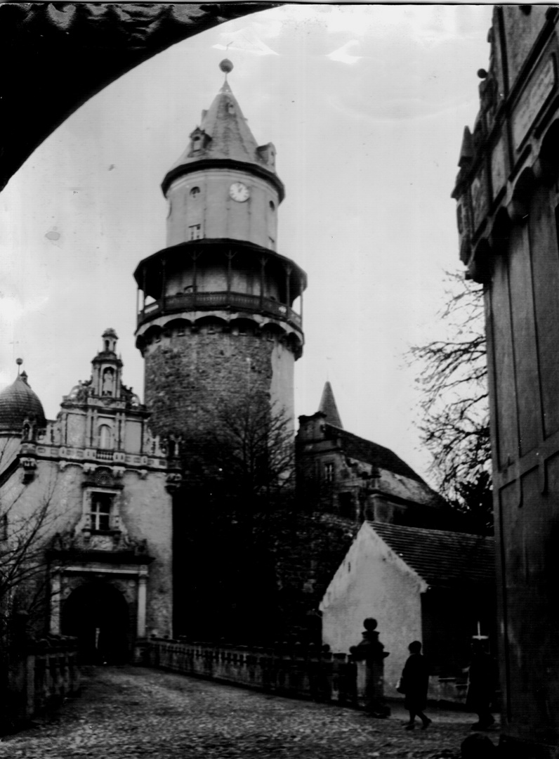 Das Wiesenburger Schloss in den sechzigern
