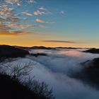 Das Wiesenttal mit Nebel