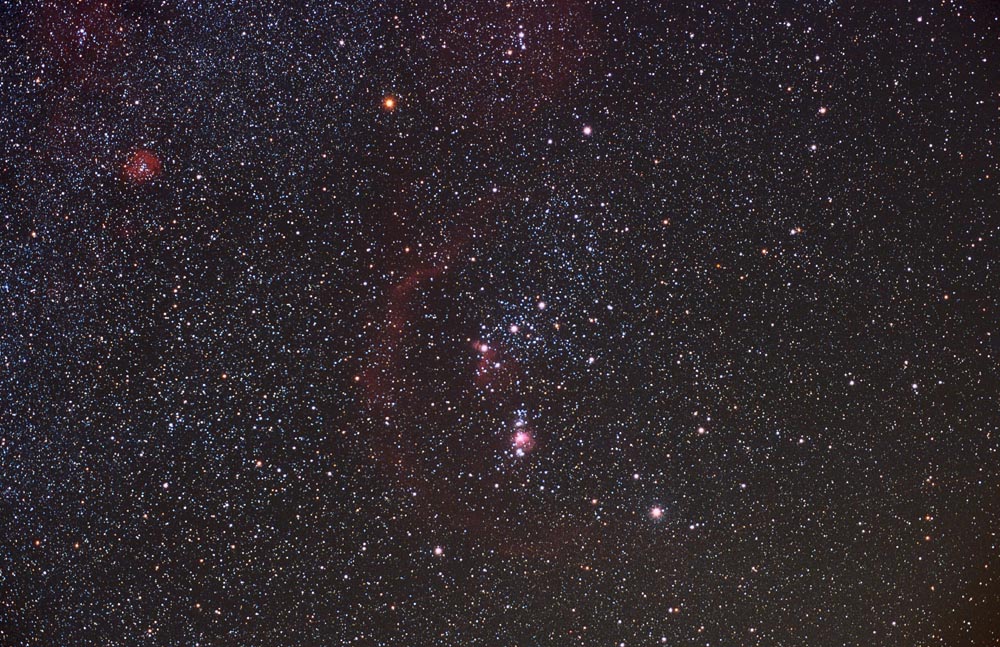 Das Wintersternbild Orion
