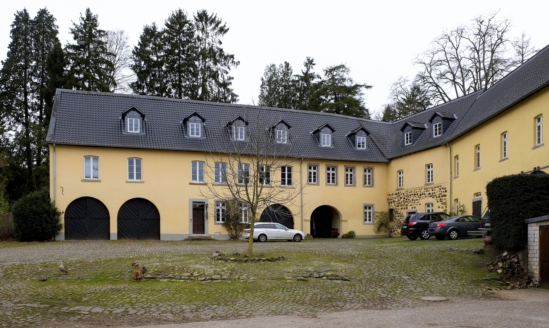 das Wohnhaus