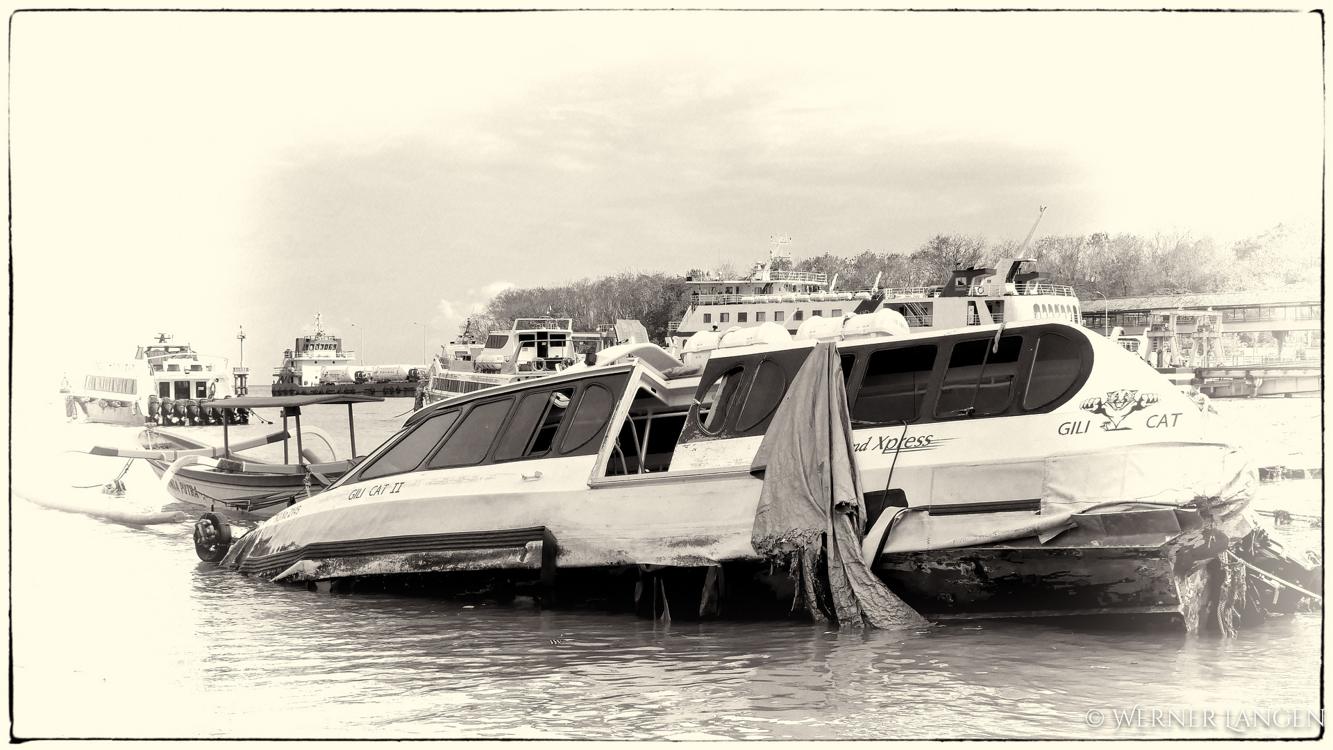 Das Wrack am Strand