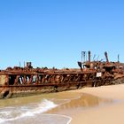 Das Wrack der S.S. Maheno, Eli Creek, 2009