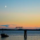 Das Wrack der UEW vorm Falkensteiner Ufer / Elbe